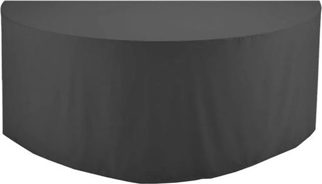 Housse voile d'ombrage anti-moisissure et étanche en tissu Oxford 420D noir