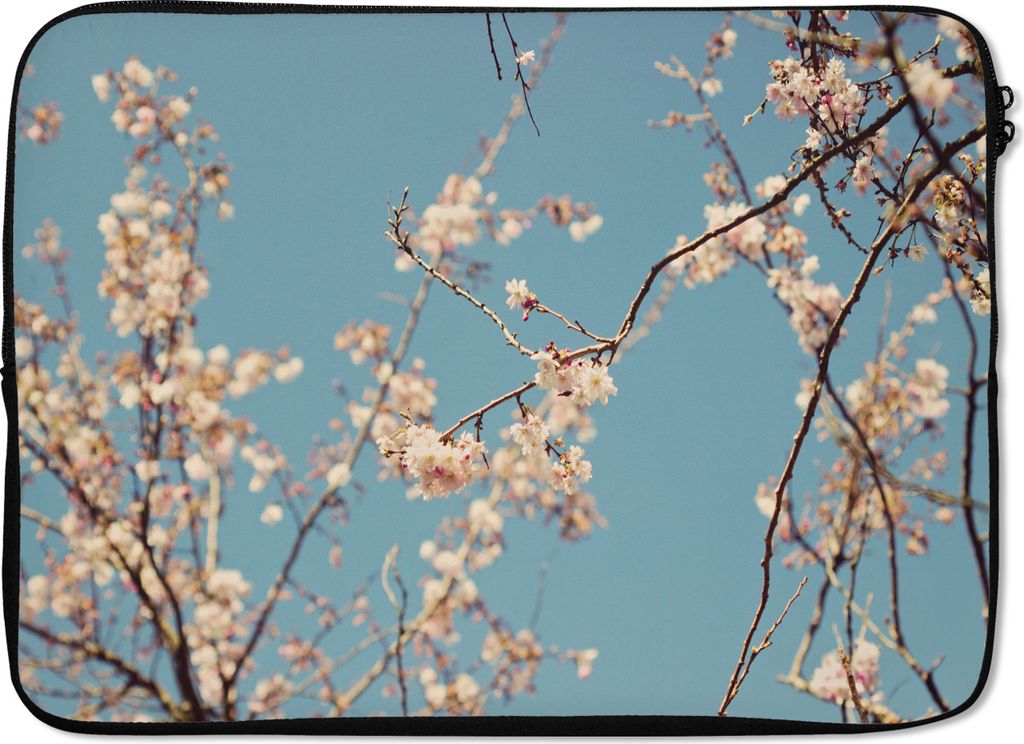 MuchoWow Laptop Hülle 14 ZollBlüte Laptoptasche - Laptoptasche - Stoßsicher - Schutzhaube