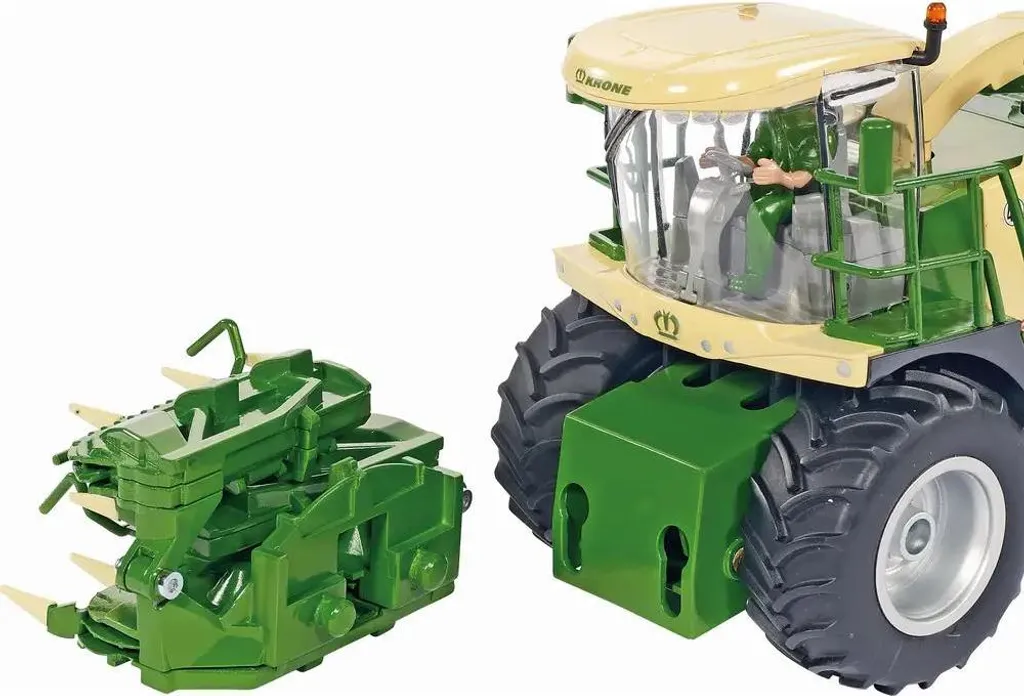 Moissonneuse-batteuse KRONE SIKU Farmer en Métal - Détails Authentiques