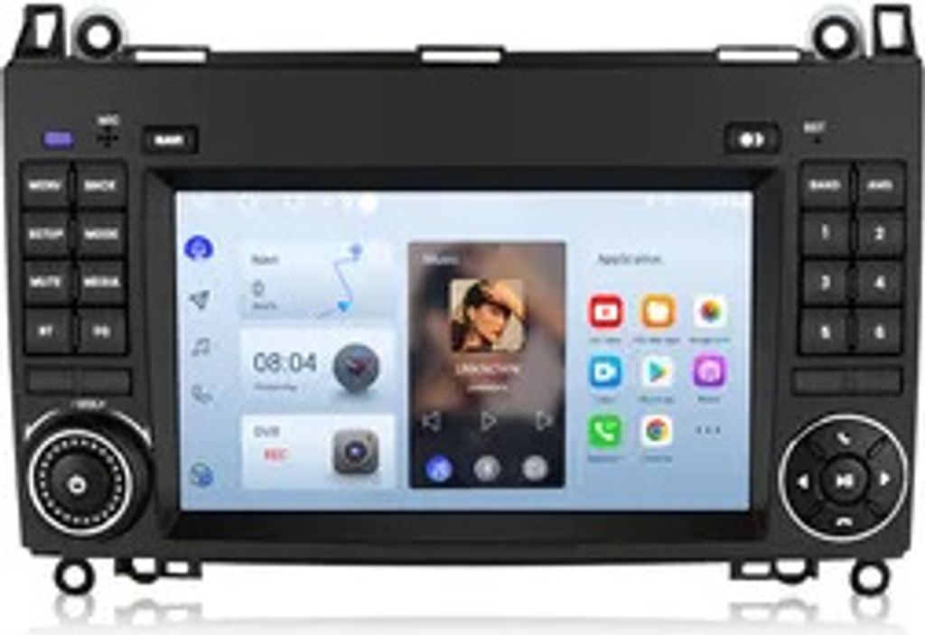 7'' WIFI Autoradio carplay Navi Für Mercedes Benz W245 W169 Obrázek produktu 