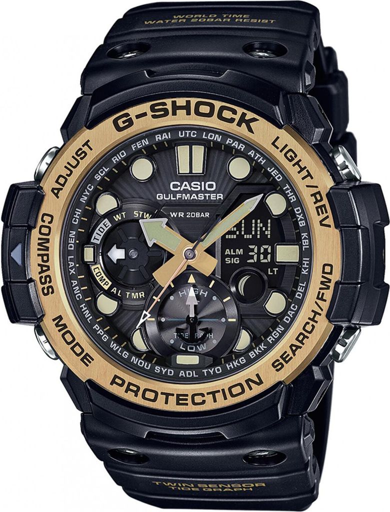 Casio G-Shock Gulfmaster GN-1000GB-1AER Herrenchronograph Mit Kompass