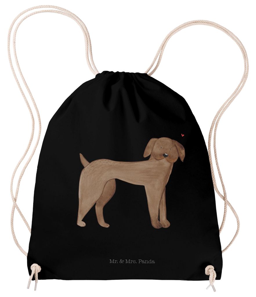 Mr. & Mrs. Panda gymnastiktasche Hund Dogge - Schwarz - Geschenk, Sprüche, festival tasche, Deutsche, wander rucksack, Hunde, Herz, Baumwollbeutel...