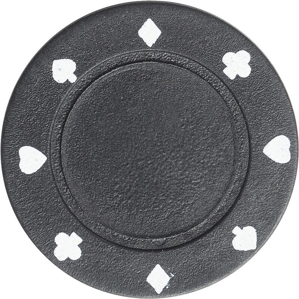 Pegasi Pokerchip 4g Schwarz - 25Stk. - Pokerchips - Produktbild 
