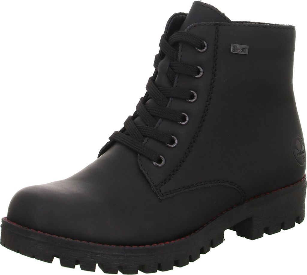 Rieker Schnürstiefel - Tiefschwarz Kunstleder Größe: 39 Produktbild 71