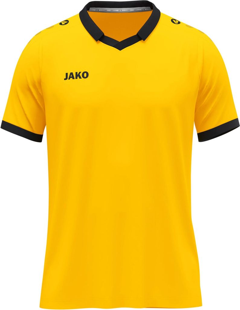 JAKO Unisex Trikot Glory KA - 4251, Farbe:gelb/schwarz, Größe:M