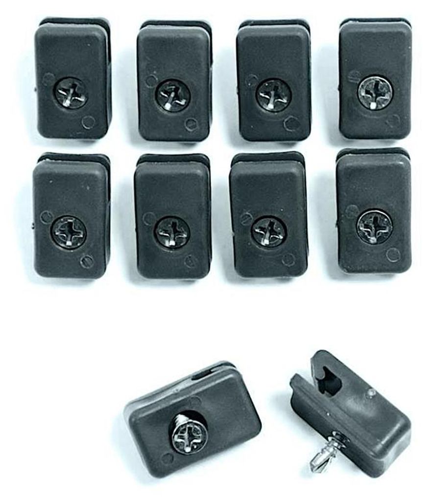 Spanndrahthalter Drahthalter 10er Pack mit Schraube Produktbild 