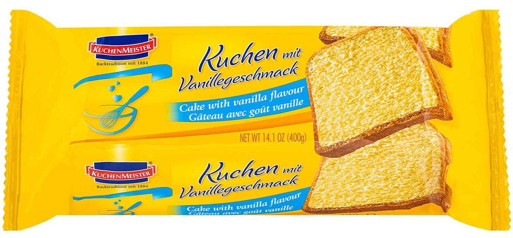 KuchenMeister Vanille-Kuchen 400g Produktbild 