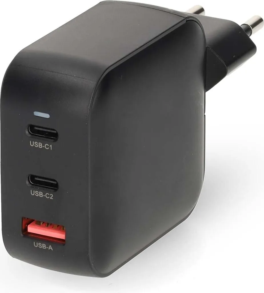 Alimentatore GaN 100W Desktop: Multi-Porta USB-C PD ricarica rapida