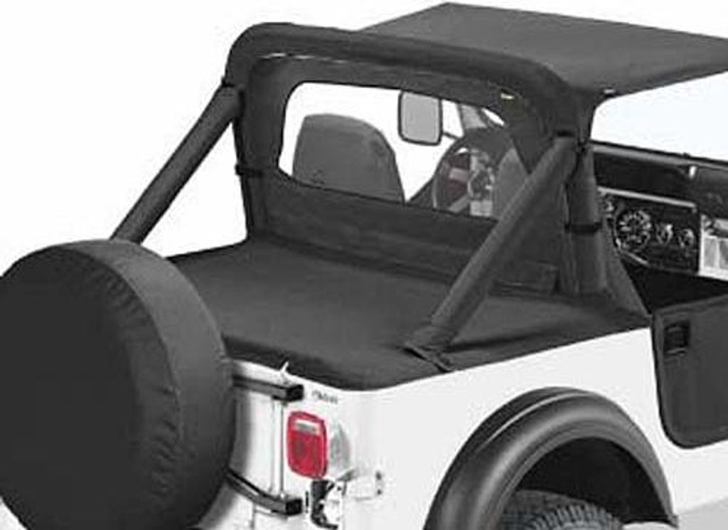 Überrollbügel Polster schwarz Bestop Jeep Wrangler YJ Bj. 87-90