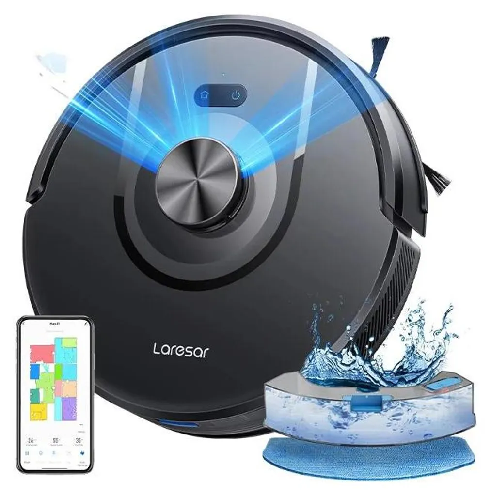 Robot aspirateur Mars01 UE avec aspiration 5000 Pa et charge auto