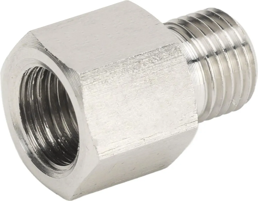 Adattatore Sonda Inox 1/8 NPT Femmina a M10x1.0 Maschio - No Leak - 4