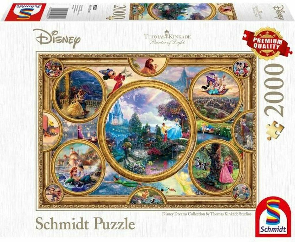 Puzzle Schmidt Spiele Disney Dreams Collection 2000 Stücke