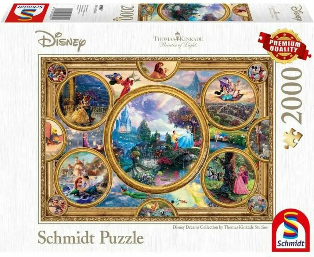 Puzzle 2000 pièces Schmidt Disney Dreams Collection par Thomas Kinkade