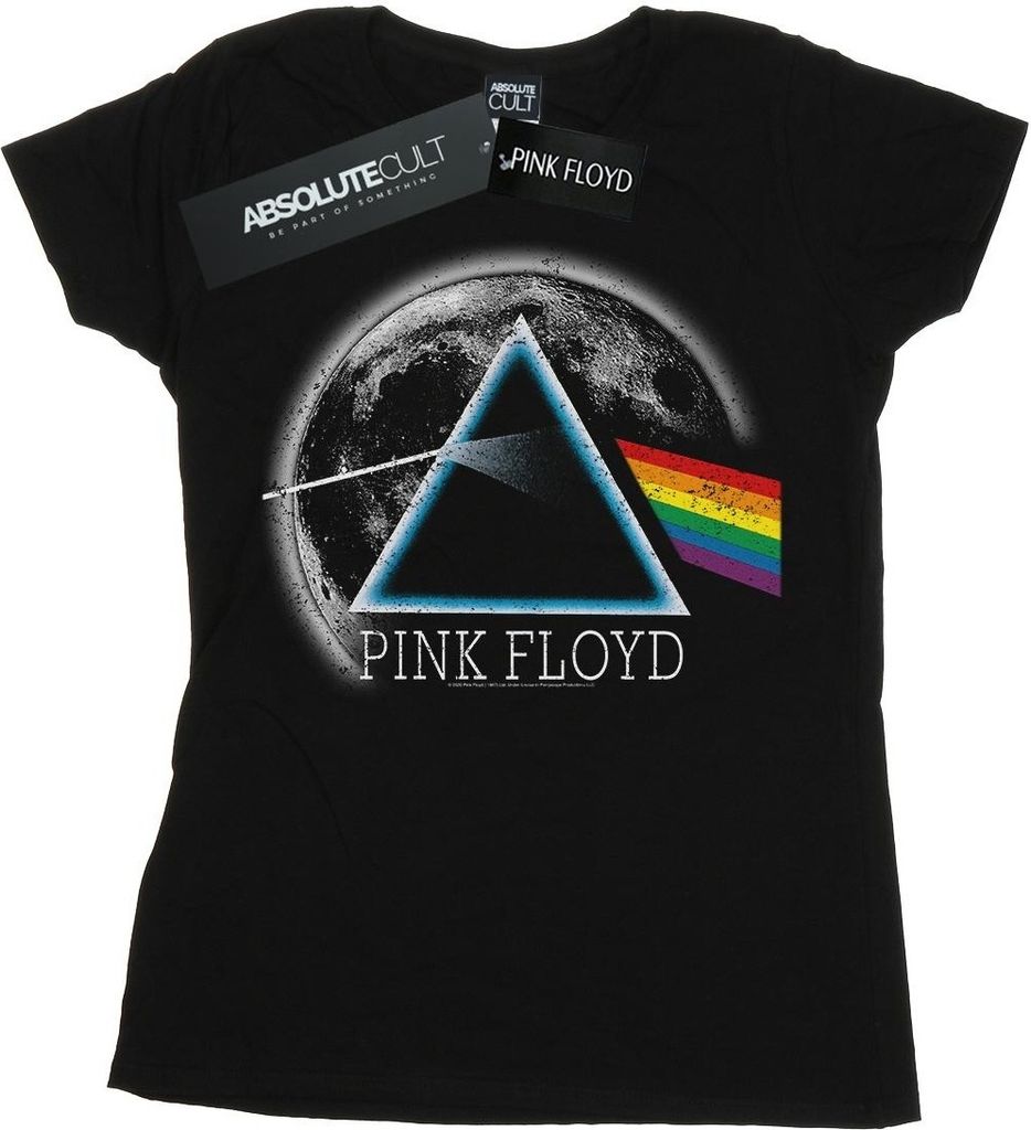 Pink Floyd - "Dark Side Of The Moon" T-Shirt für Damen BI36696 (M) (Schwarz)