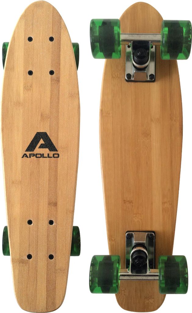 Apollo Fancy Skateboard, Vintage Mini Cruiser | Komplett, Produktbild 