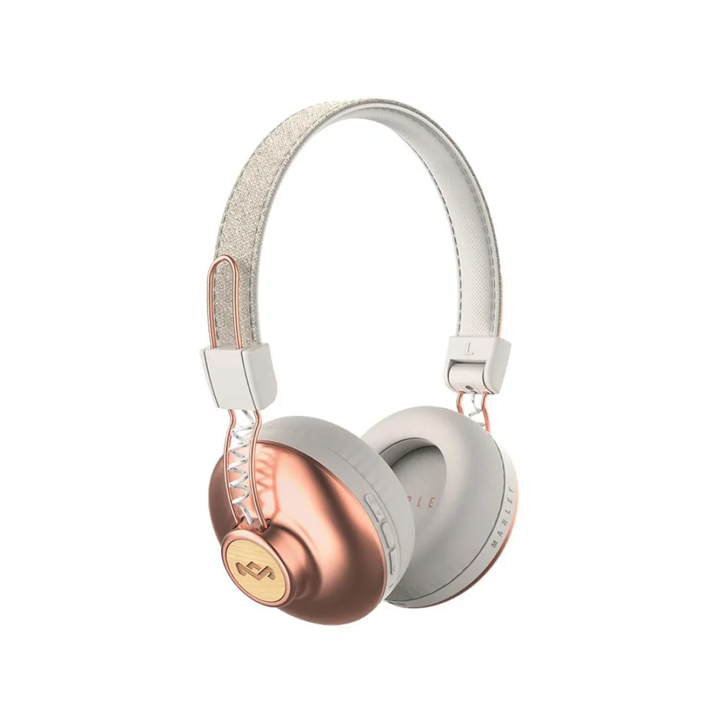 Casque intra-auriculaire Bluetooth Marley Positive Vibration Cuivre
