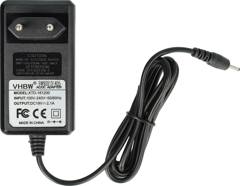 vhbw Netzteil kompatibel mit Asus Eee PC 1001PX, 1005HAG, Produktbild 