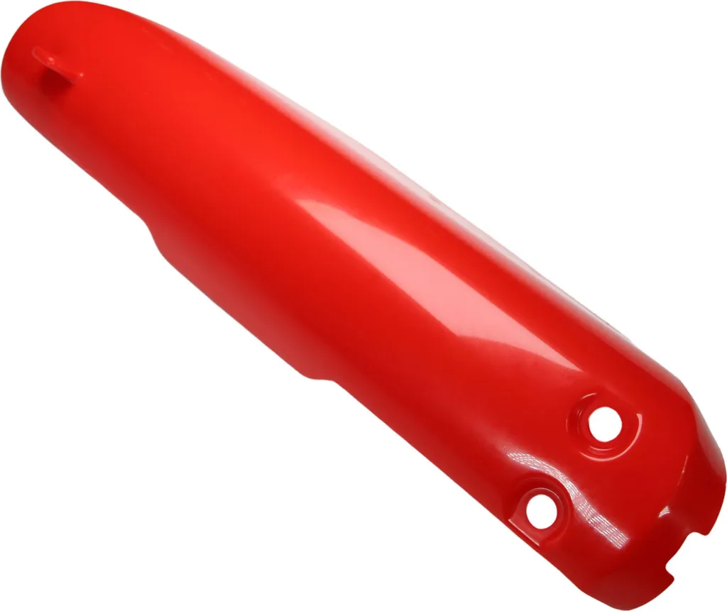 Réparer fourche Derbi rayée avec ce protège gauche blanc 86515500W5R