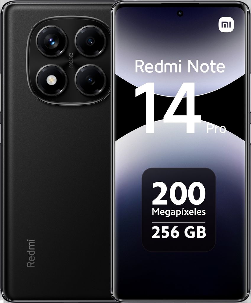 Xiaomi Redmi Note 14 Pro 8/256GB Midnight Black (60482) Produktbild 1