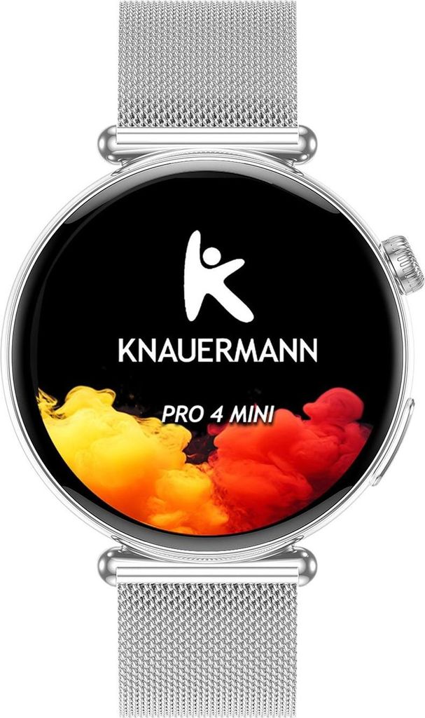 Knauermann PRO 4 Mini (2026) Smartwatch mit Anruf & SOS Produktbild 