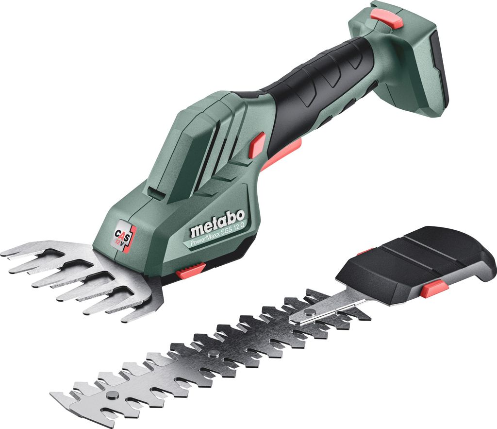 Metabo Akku Strauch- und Grasschere SGS 12 Q 12 V, ohne Akku, für Formschnitte