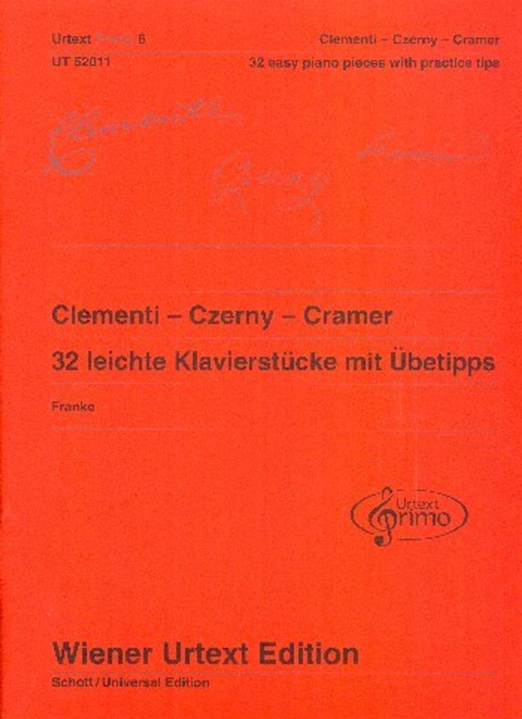 Leichte Klavierstücke mit Übetipps Band 6 (dt/en) (Clementi - Czerny - Cramer)