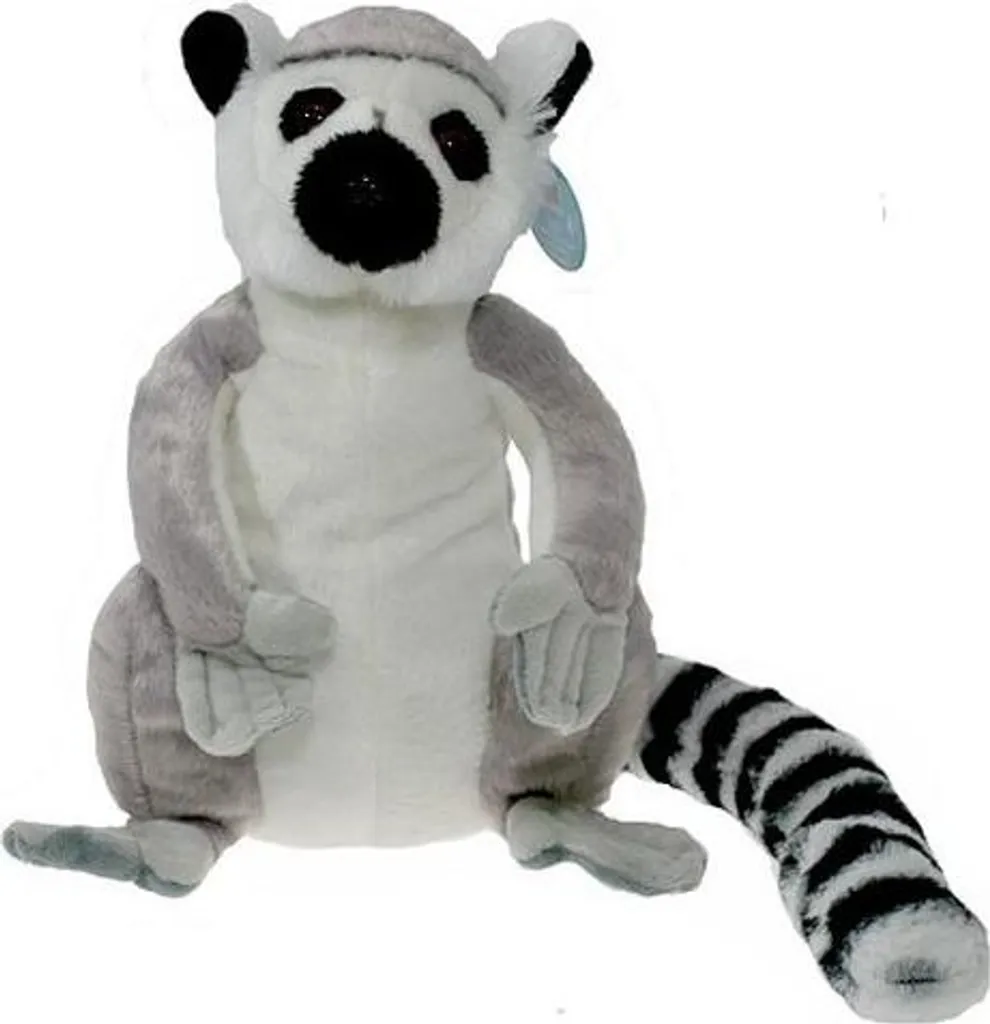 Poupée lémurien en peluche douce 28cm DUBI 11520 aux détails soignés