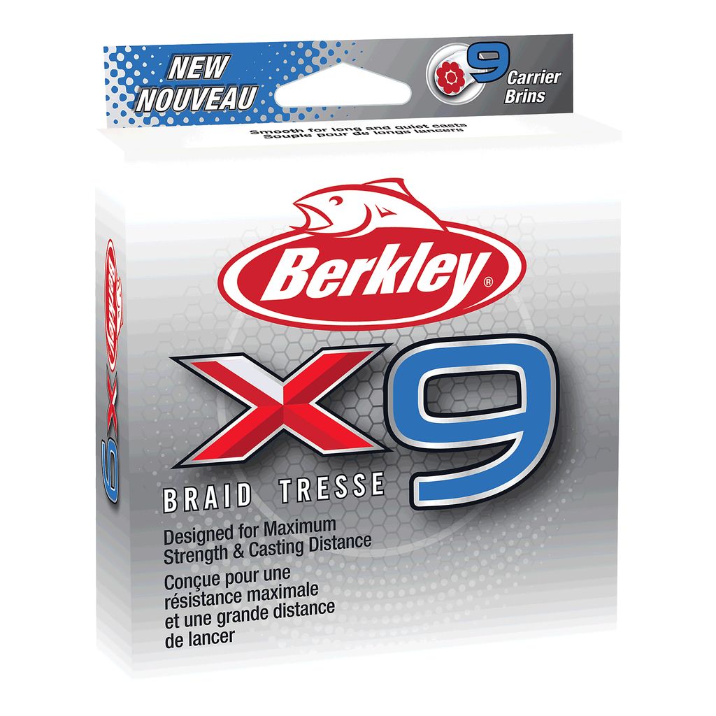 Berkley Schnur X9 Farbe Grün 150m ø 0,40mm