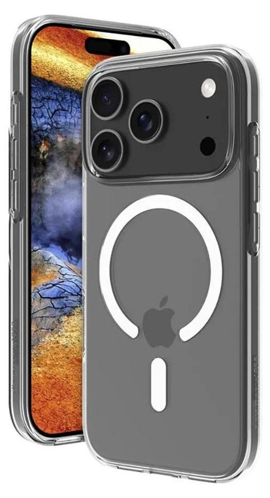dbramante1928 Greenland Pro - Hintere Abdeckung für Mobiltelefon - kompatibel mit MagSafe - Kunststoff - klar - für Apple iPhone 17 Pro