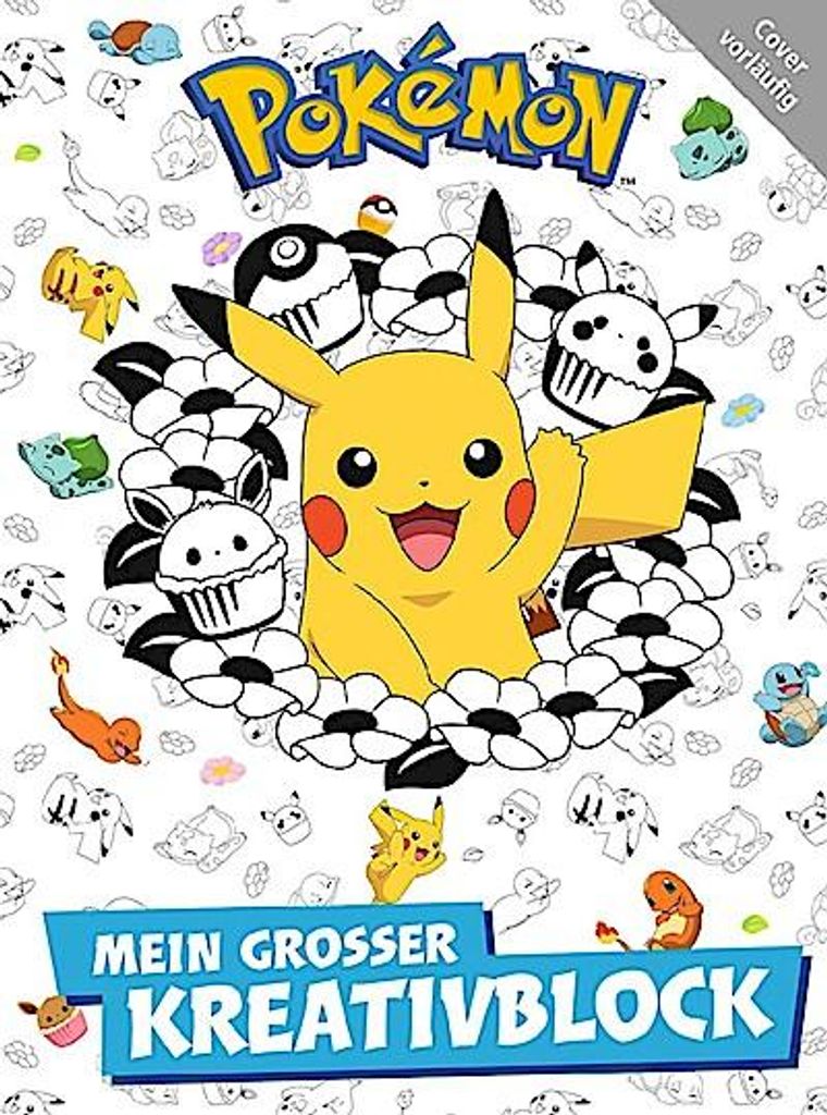Pokémon: Il mio grande quaderno creativo Immagine del prodotto 