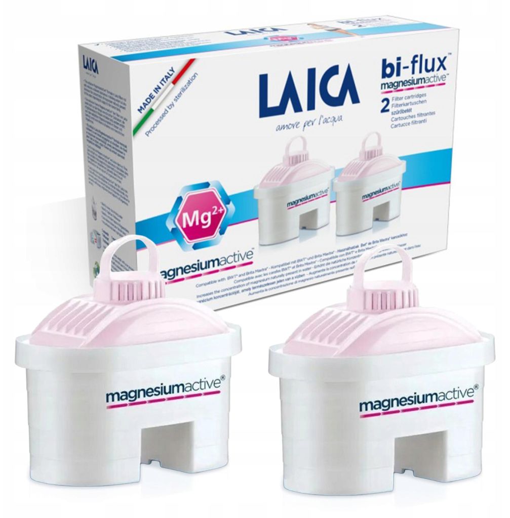 LAICA BI-FLUX magnesiumfilterpatroon voor waterfilterkan Productafbeelding 