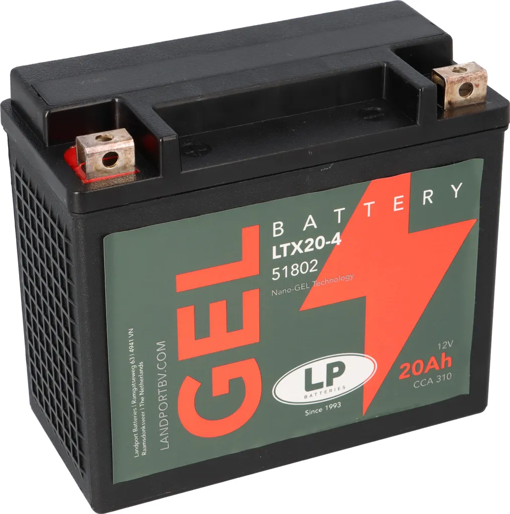Batteria Moto MG LB16AL-A2 12V 16Ah Gel | Avviamento Potente 215A CCA