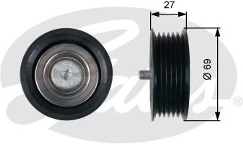Puleggia Rinvio GATES T36487 Compatibile Mercedes 11927HG00B Prezzo