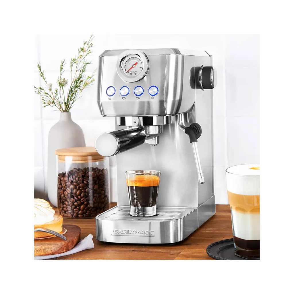 Gastroback Design Espresso Piccolo Pro Machine à café manuelle Inox - 11