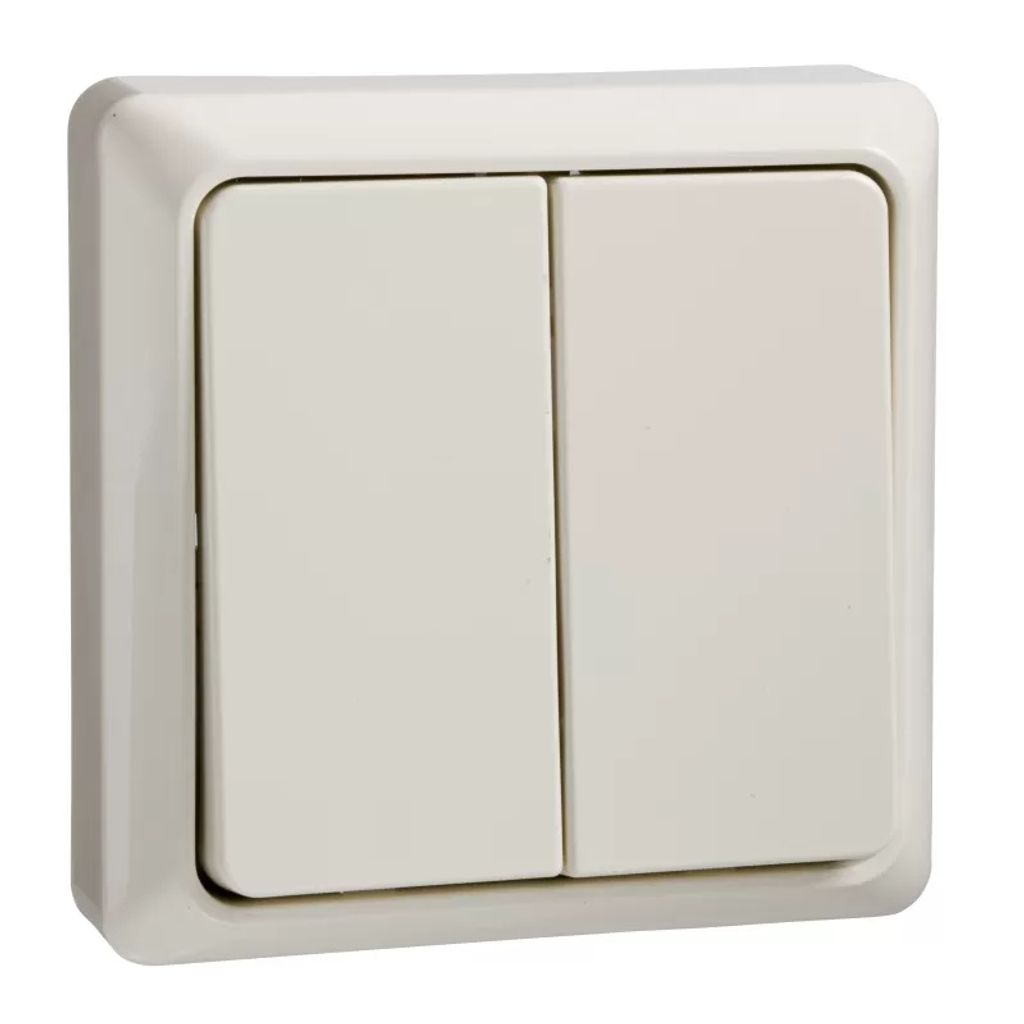 Doppeltaster pw Aufbau 1A/42V 506250