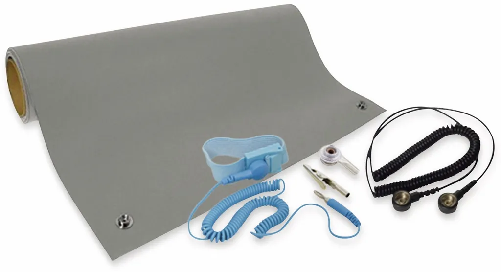 Quadrios 1903EC006 Kit Tapis de Table ESD 60 x 120 cm avec Accessoires