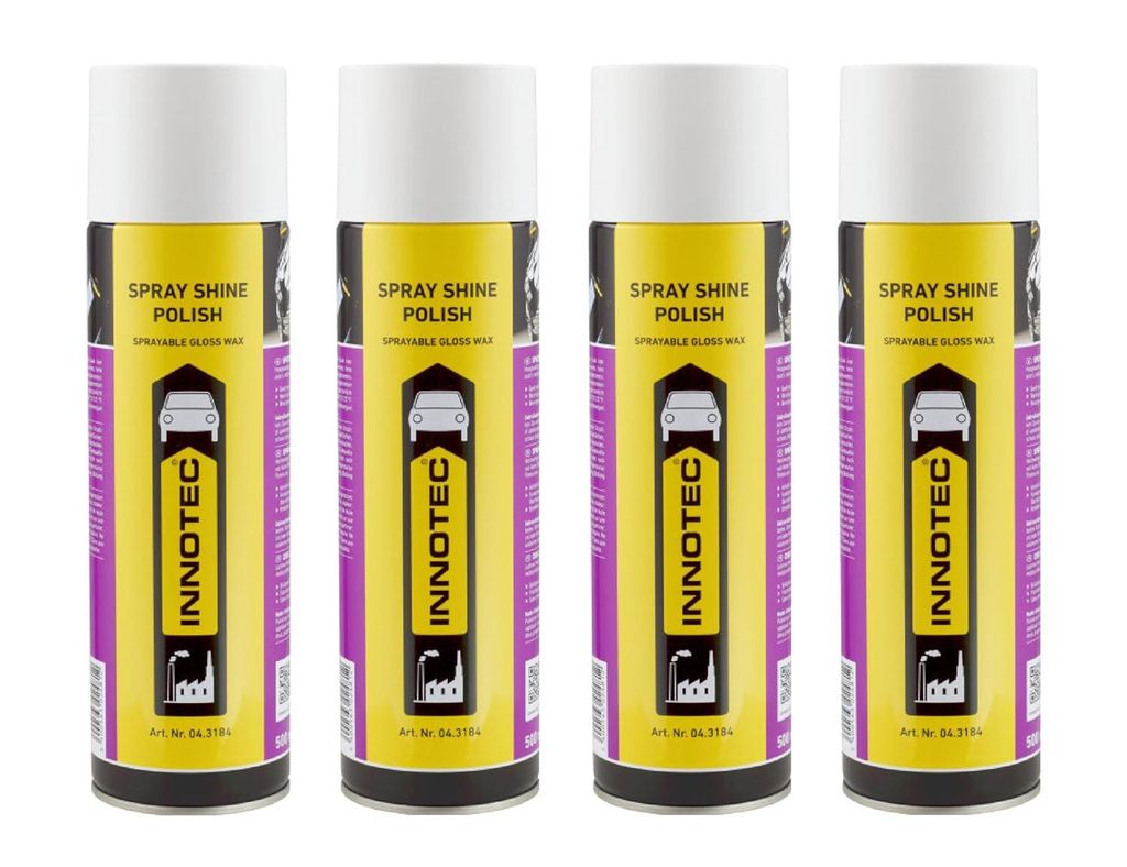 4 pezzi Innotec Spray Shine Polish lucidante spray di alta Immagine del prodotto 