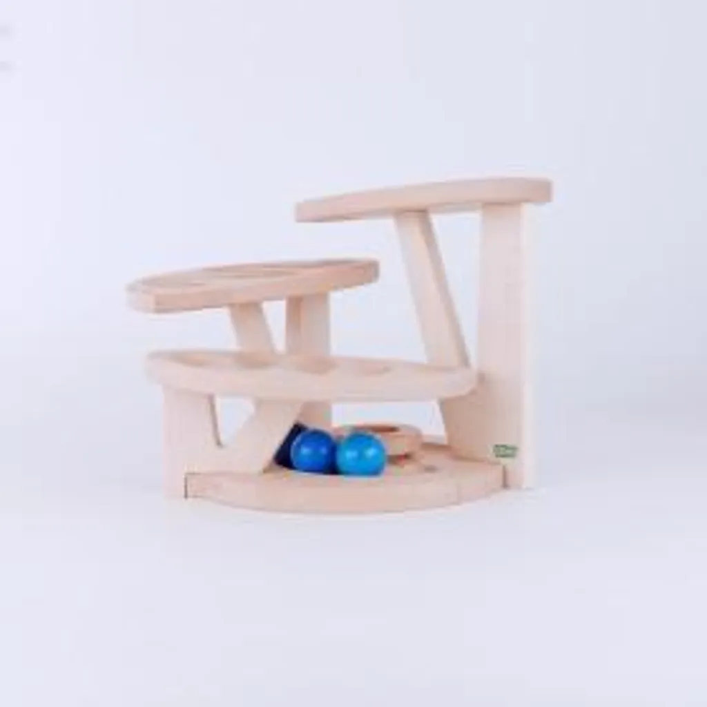 Jouet Montessori piste à billes en bois Bajo Dewdrop pour l'éveil bébé