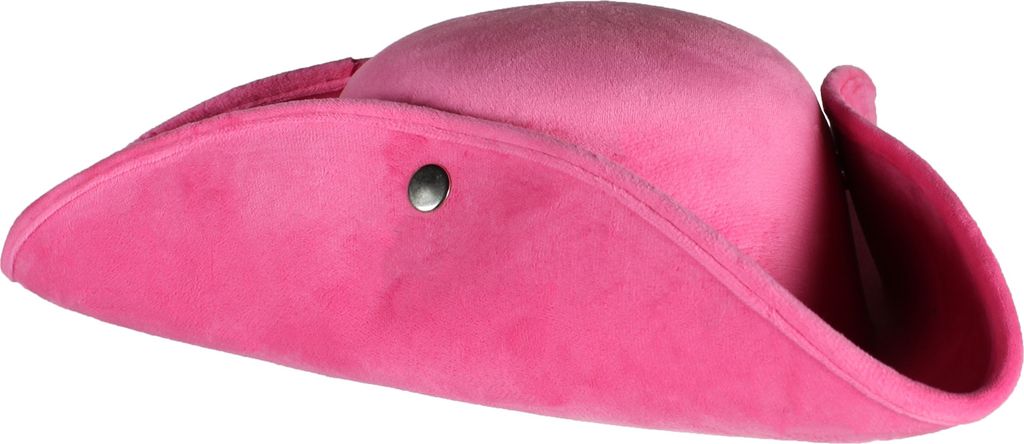 T4039-4800-59-60 neon pink Damen Herren Rokoko-Piraten Hut Produktbild 