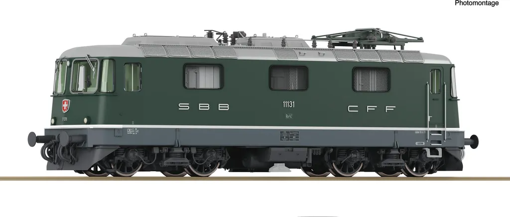 Locomotive électrique Re 4/4 II SBB Roco 7500027 idéale pour Trains Express