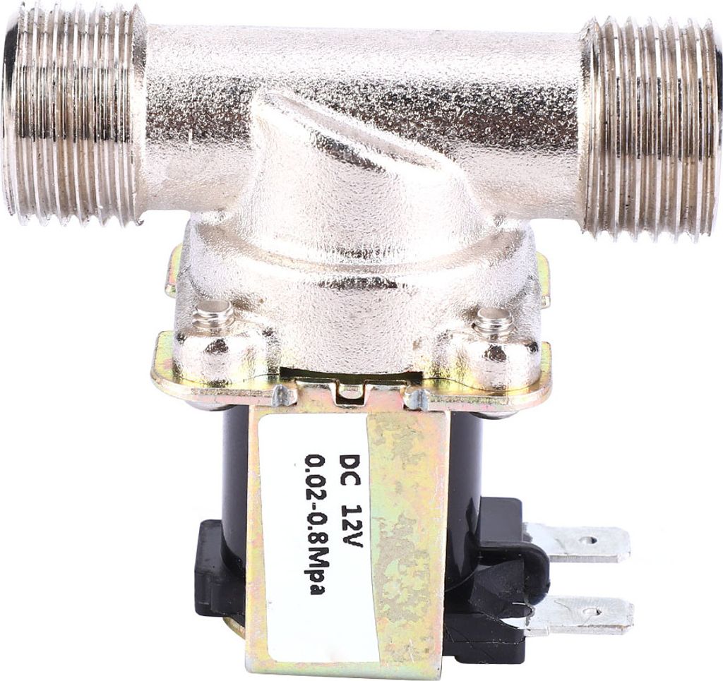 DC12V G1/2 NC Mosazný elektrický elektromagnetický ventil Obrázek produktu 