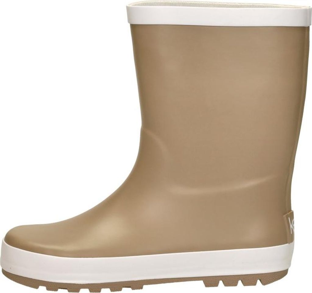 KEQ Regenlaarsjes Kinderlaarzen - Beige - Maat 23/24