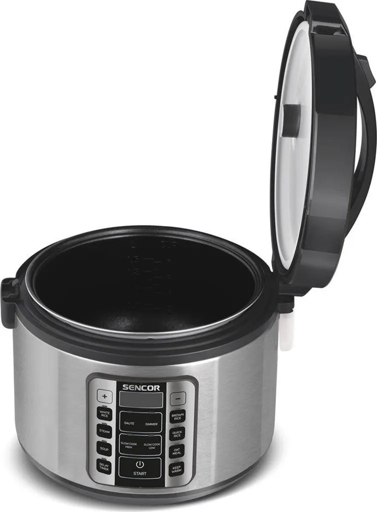 Cuiseur à riz programmable Sencor SRM 3151BK avec maintien au chaud