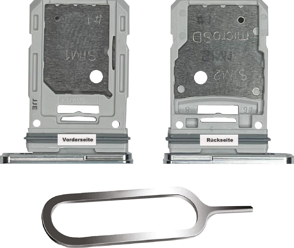 samsung galaxy s20 fe 4g 5g sim karten halter tray adapter fach stecker slot + nadel dual weiss weiß