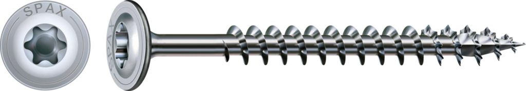SPAX HI.FORCE, Vollgewinde, Tellerkopf, T-STAR plus, 4CUT, Produktbild 