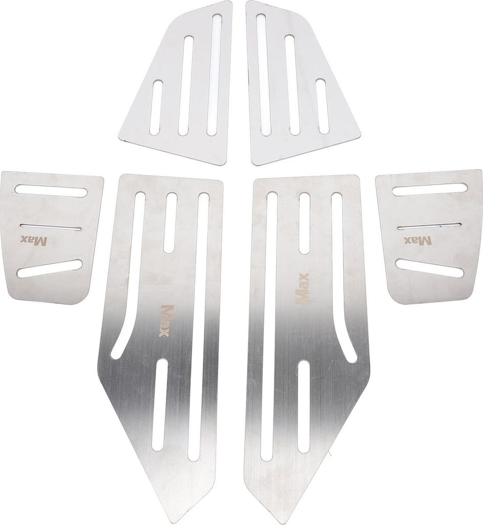 6-teiliges Motorrad-Fußpedal aus Aluminiumlegierung, komfortabel, verbesserte Stabilität, Fußstützen-Set, Ersatz für VOGE SR4Max