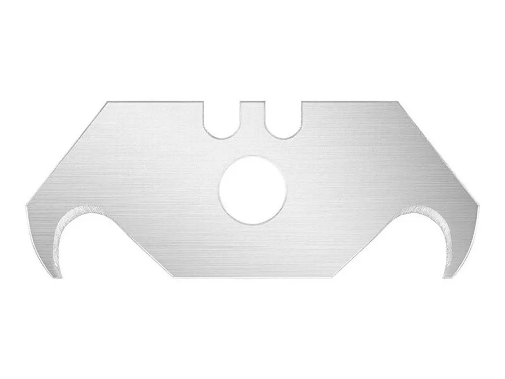 WEDO 788101 Lame a uncino WEDO, Acciaio al carbonio SK5, confezione da 10 pezzi