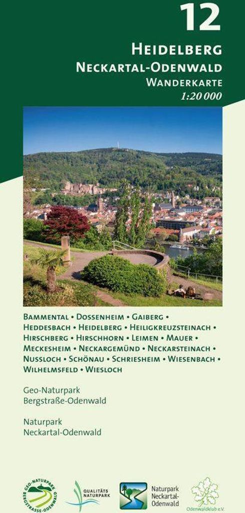 Blatt 12, Heidelberg - Neckartal-Odenwald