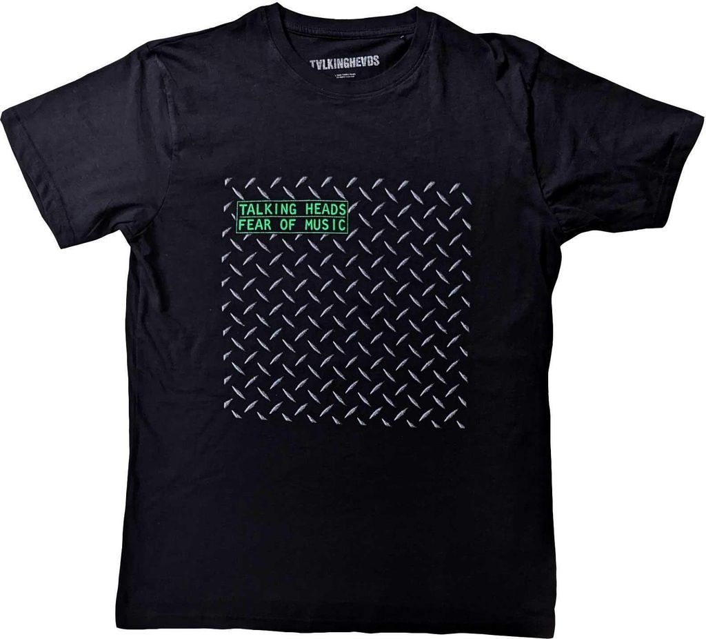 Talking Heads - "Fear Of Music" T-Shirt für Herren/Damen Uni RO5433 (M) (Schwarz)