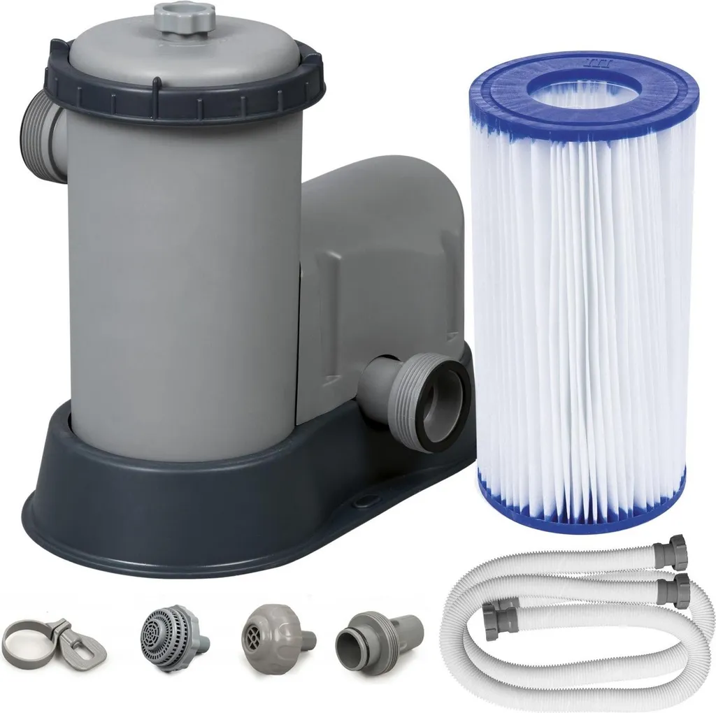 Pompe piscine Bestway 58389 contre l'eau trouble - Débit 5678 L/h PRO